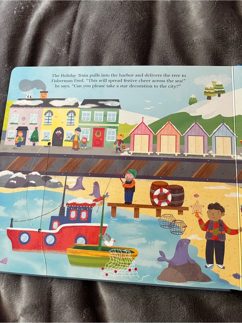 All Aboard the Holiday Train  Book